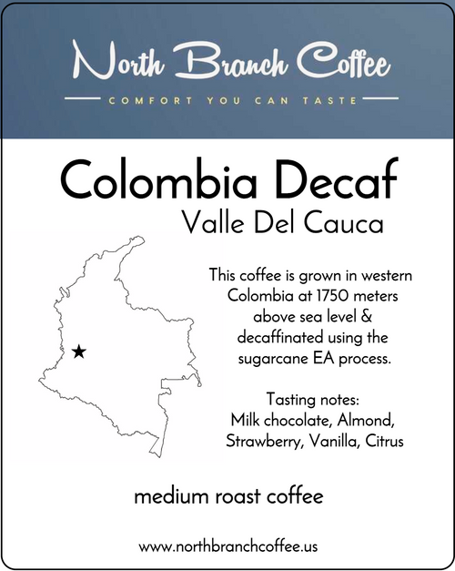 Colombia Valle Del Cauca Decaf