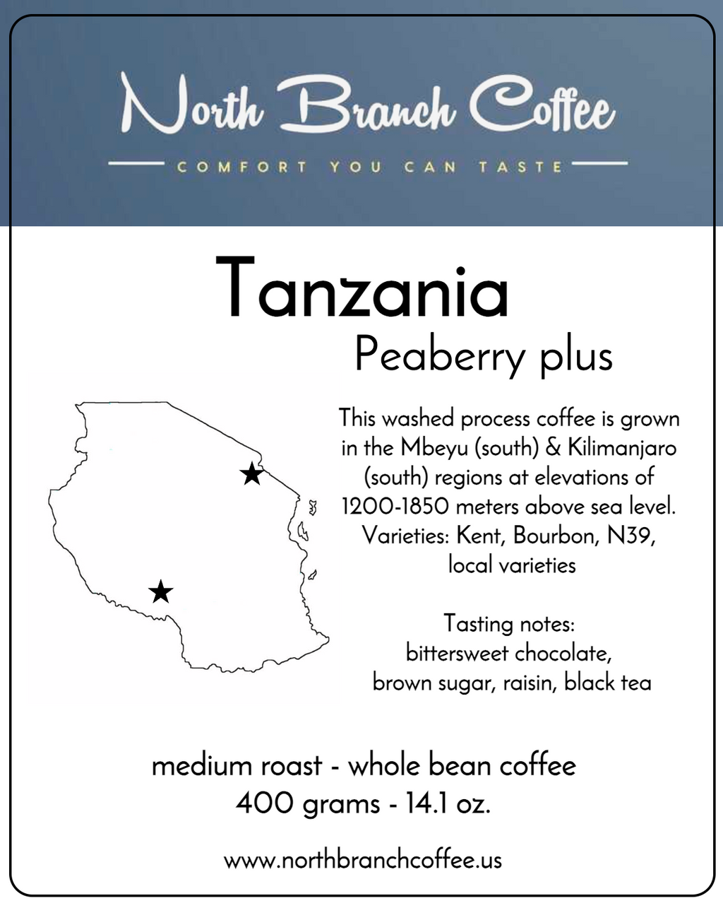 Tanzania Peaberry Plus