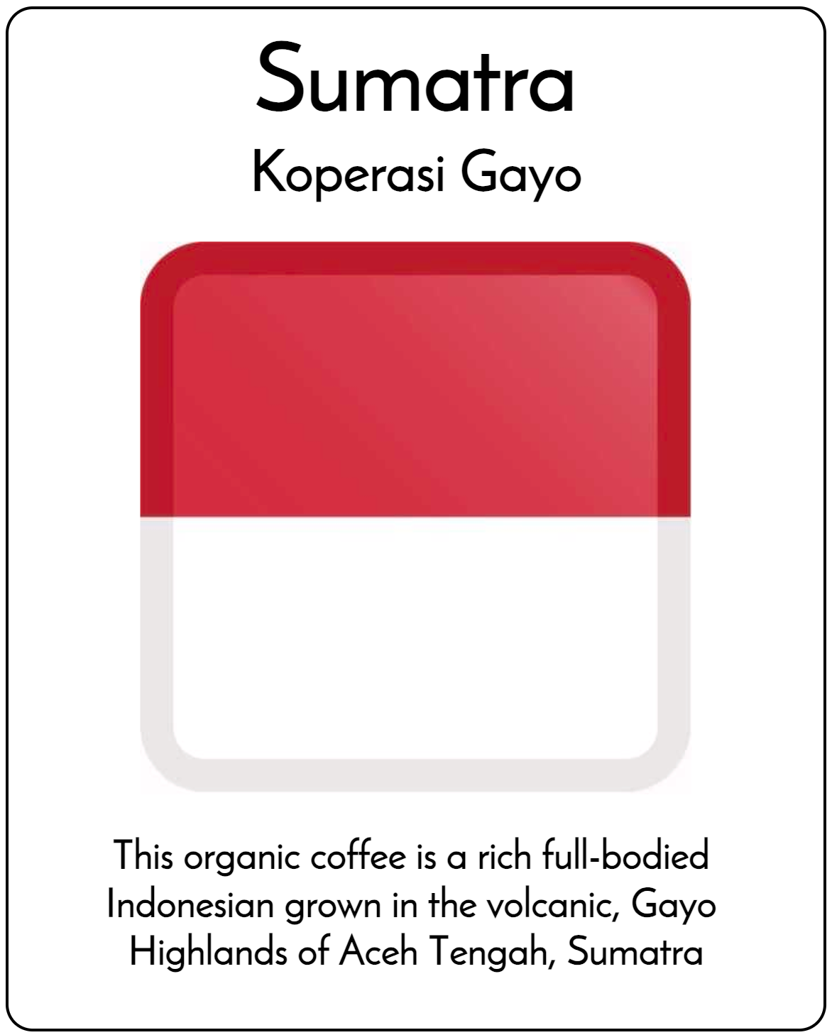 Sumatra Koperasi Gayo